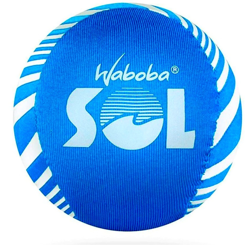 Waboba Sol Ball Blue Beach Coastal Pool Lake Water Activity Play Changing Print